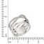 Ring 925 Silber rhodiniert Zirkonia weiß - 2