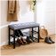 Schuhbank Mandy Home Grau - 2