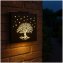LED Solarleuchte 46 x 48 cm warmweiß für Terrasse und Balkon - 2