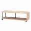 Couchtisch mit Ablagefach und Rollen Sonoma Breite 110 cm - 2