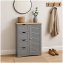Badezimmerschrank Sarah Landhausstil mit Tür und Schubkästen - 2