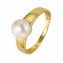Ring Gold 375 Perle weiß 7,5-8mm - 2