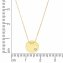 Halskette 375/- Gelbgold Zirkonia - 2
