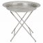 Beistelltisch rund, klappbar Metall - 2