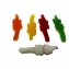 Fruchtgummi Krokodile mit weichem Schaumzuckerboden Halal 300g - 2