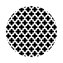 Gartenstuhl 2er-Set Metall Black and White - 2