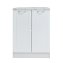 Küchenunterschrank Jenna Country Weiß 60 cm - 2