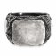 Ring 925/- Sterling Silber matt-oxidiert Totenkopf - 2