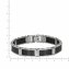 Armband Edelstahl poliert matt zweifarbig - 2