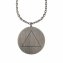 Halskette Element Feuer 925/- Sterling Silber oxidiert - 2
