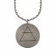 Halskette Element Luft 925/- Sterling Silber oxidiert - 2