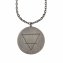 Halskette Element Erde 925/- Sterling Silber oxidiert - 2