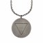 Halskette Element Wasser 925/- Sterling Silber oxidiert - 2