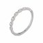 Ring 925/- Sterling Silber rhodiniert Zirkonia Stacking - 2