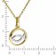 Halskette 375/- Gelbgold bicolor Fisch - 2