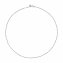 Collier 925/- Sterling Silber Flachpanzer Kette gedreht  rhodiniert - 2