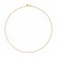 Collier 925/- Sterling Silber Flachpanzer Kette gedreht  vergoldet - 2