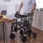 OZR 210 Rollator Rollstuhl 2in1 - 2