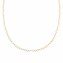 Collier 925 Silber vergoldet Herzchenkette Y-Kette - 2