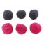 Fruchtgummi Brombeere und Himbeer Bolitos mit Nonpareilles 175g - 2