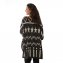 Jacquard-Poncho - 2