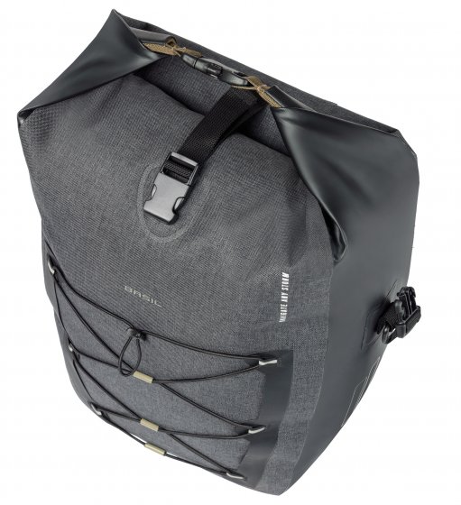 Fahrrad- Einzeltasche Navigator Storm L, grau 