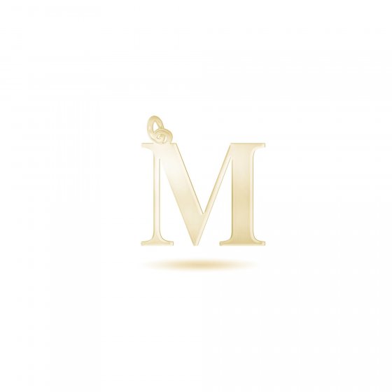 Anhänger mit Kette 925-Sterling Silber vergoldet Glänzend 45cm 