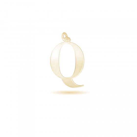 Anhänger mit Kette 925-Sterling Silber vergoldet Glänzend 45cm 