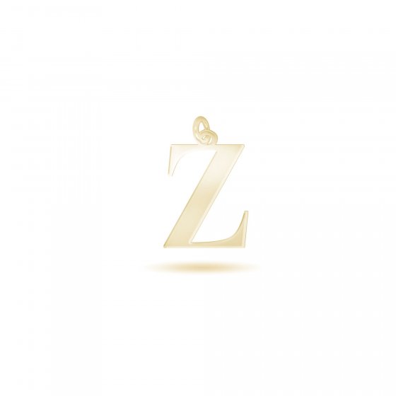 Anhänger mit Kette 925-Sterling Silber vergoldet Glänzend 45cm 