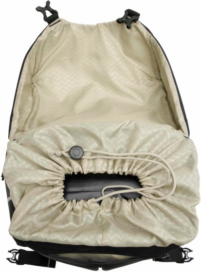 Gepäckträgertasche " Sports ", schwarz 