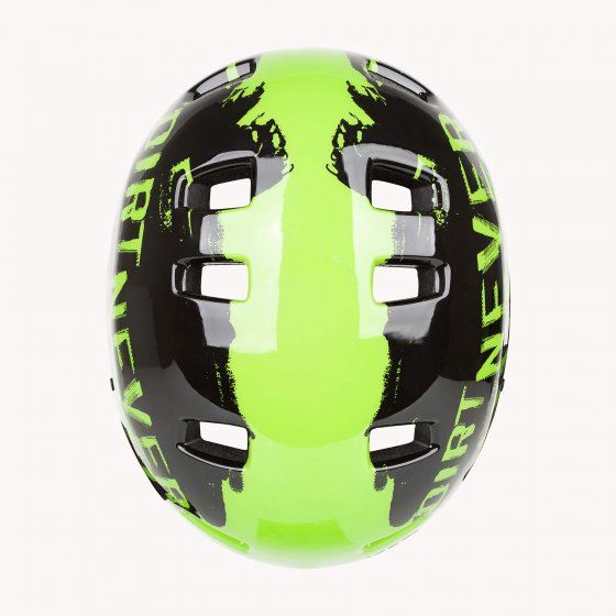 Kinderhelm 5 FORTY, grün-schwarz 