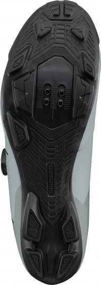 Mountainbike-Fahrradschuhe XC302 Breite Ausführung  , grau 