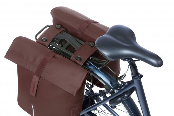 Doppelpacktasche  "City Double Pannier Bag MIK 2.0" , rostrot 