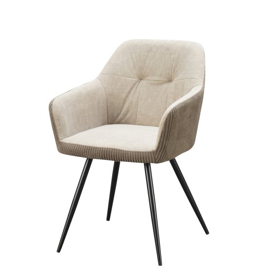 Esszimmerstuhl Taupe 2er Set Joschka 