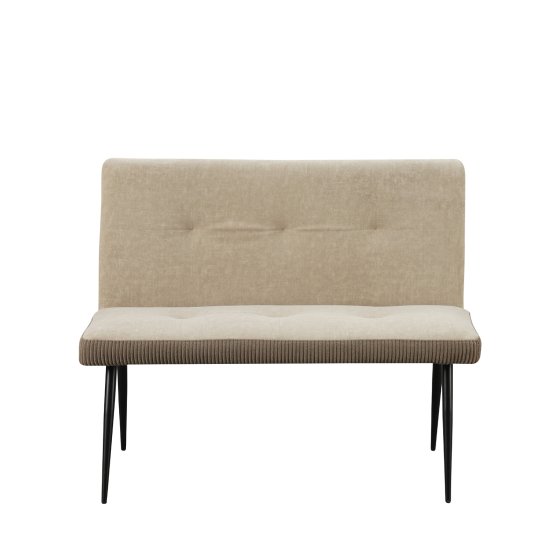 2-Sitzer Bank Taupe Joschka 