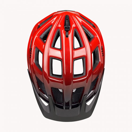 MTB Fahrradhelm Crom, rot/schwarz 