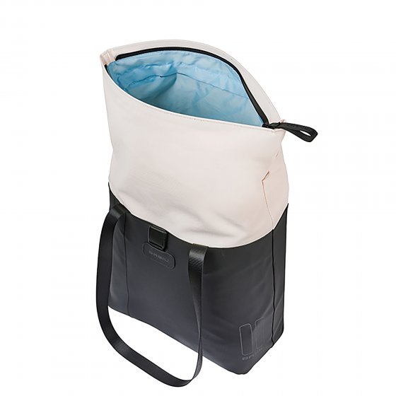 Fahrrad-Umhängetasche Vive MIK Hooks, creme/schwarz 