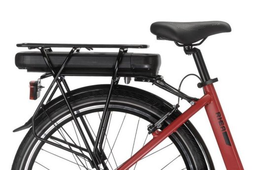 Elektro-Citybike NEW RHEA  26 Zoll, rot 