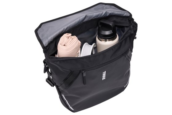 Fahrradtasche Chasm Courier Inlock, schwarz 