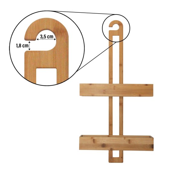 Hängeregal Holz 