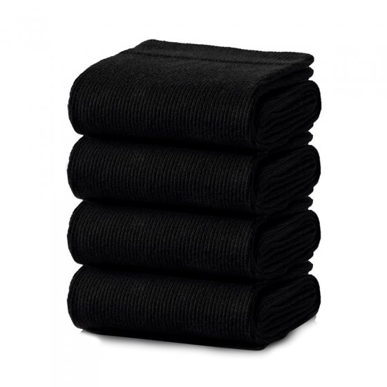 Stützstrümpfe „Baumwolle” XL | schwarz
