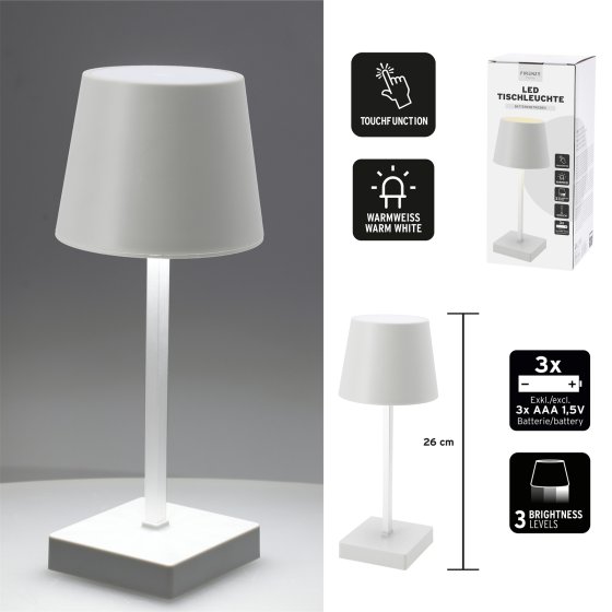 LED Tischlampe mit Touchfunktion 