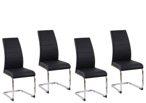 Schwingstuhl SallyC PU Schwarz 