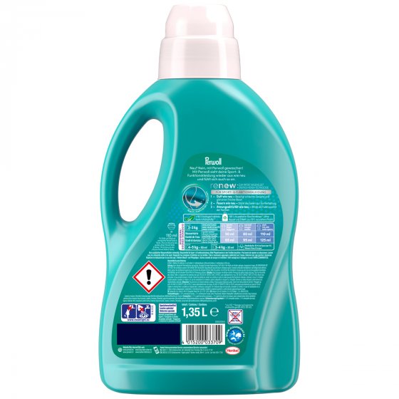Perwoll Waschmittel Sport Outdoorkleidung flüssig 1350ml 4er Pack 