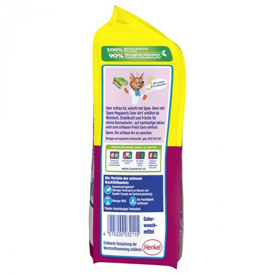 Spee Megaperls Color Parfümtechnologie 19 WL 4in1 1140g 5er Pack 