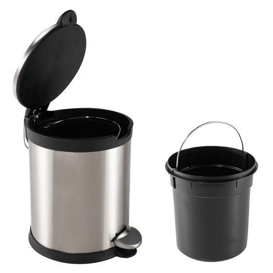 Kosmetikeimer 3 Liter Edelstahl Jannik 