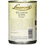 Lacroix Gulasch Suppe zartes Rindfleisch pikant gewürzt 400ml 3er Pack 