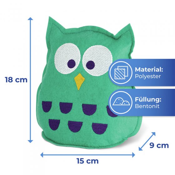 Raumentfeuchter Mod. Eule 2er Set, wiederverwendbar 