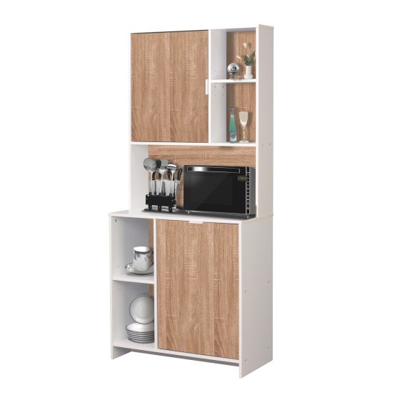 Küchenschrank Malin Weiß Sonoma 