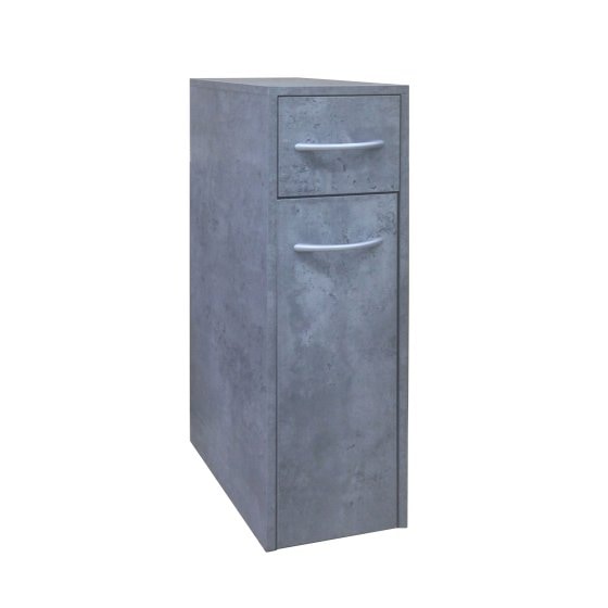 Mehrzweckschrank schmal Thekla Beton 